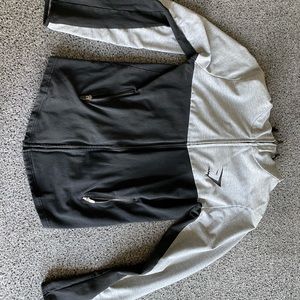 Gymshark color block full zip hoodie